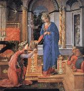 The Annunciation Fra Filippo Lippi